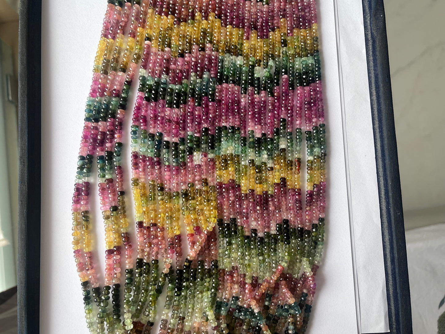Natural Tourmaline Faceted Faceted Beads