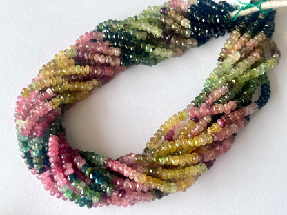 Natural Tourmaline Faceted Faceted Beads