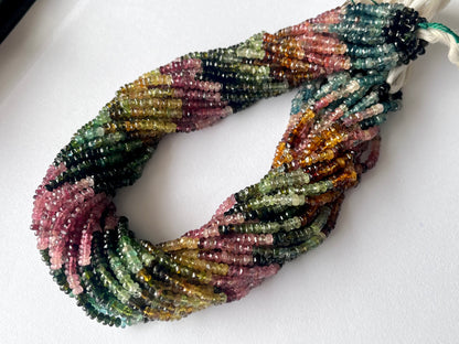 Natural Tourmaline Faceted Faceted Beads