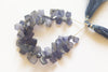 Iolite gemstone Slice cut beads Beadsforyourjewelry