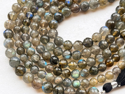 Labradorite Faceted Spherical Beads Beadsforyourjewelry