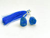 Load image into Gallery viewer, Lapis Lazuli Carving Bell Shape Pair, Beautiful! Carving Work in Natural Lapis Lazuli Gemstone for Earring&#39;s, 13x17MM, 2 Pieces Beadsforyourjewelry