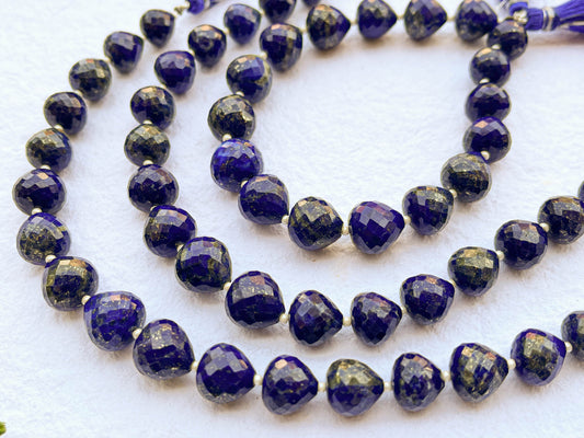 Lapis Lazuli Onion Shape Faceted Beads Beadsforyourjewelry