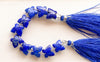 Lapis Lazuli Smooth Butterfly Shape Double Drill Beads, Rare Gemstone Design for Jewelry Making, 10x12mm, 10 Pieces String Beadsforyourjewelry
