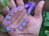 Lavender Quartz Slanted Drops Frosted Beadsforyourjewelry