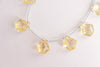 Load image into Gallery viewer, Lemon Quartz Gemstone Pentagon Shape Faceted Drops Beadsforyourjewelry