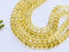 Lemon Quartz Rondelle Shape Faceted Beads Beadsforyourjewelry