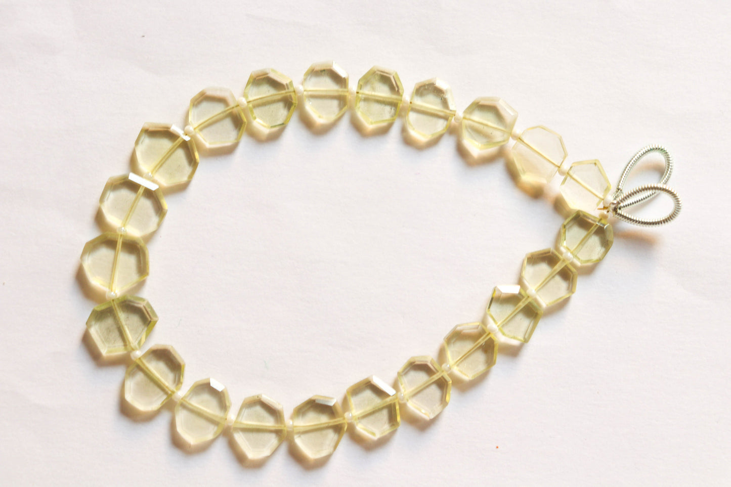 Lemon Quartz gemstone Crown cut beads Beadsforyourjewelry