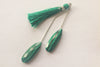 Load image into Gallery viewer, Malachite Pear Shape Matching Pair Faceted Briolette No. 5 Beadsforyourjewelry