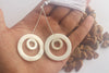 Mother of Pearl Round Hoop Beadsforyourjewelry