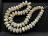 Mother of Pearl Smooth Rondelle Beads, 18 Inch Beadsforyourjewelry