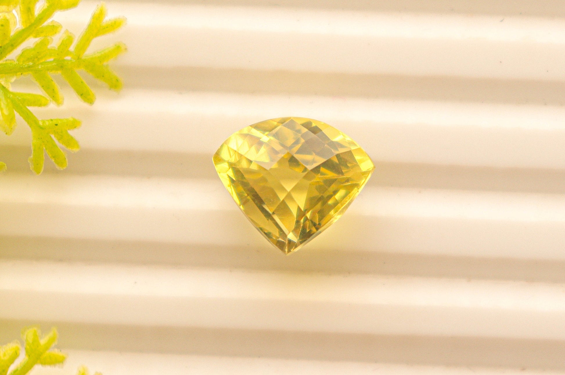 Natural Lemon Quartz Gemstone Fancy Shape | 13x15mm | Natural Gemstone | Loose Stone for Jewelry making Beadsforyourjewelry