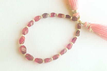 Natural Pink Tourmaline Fancy Faceted Beads Beadsforyourjewelry