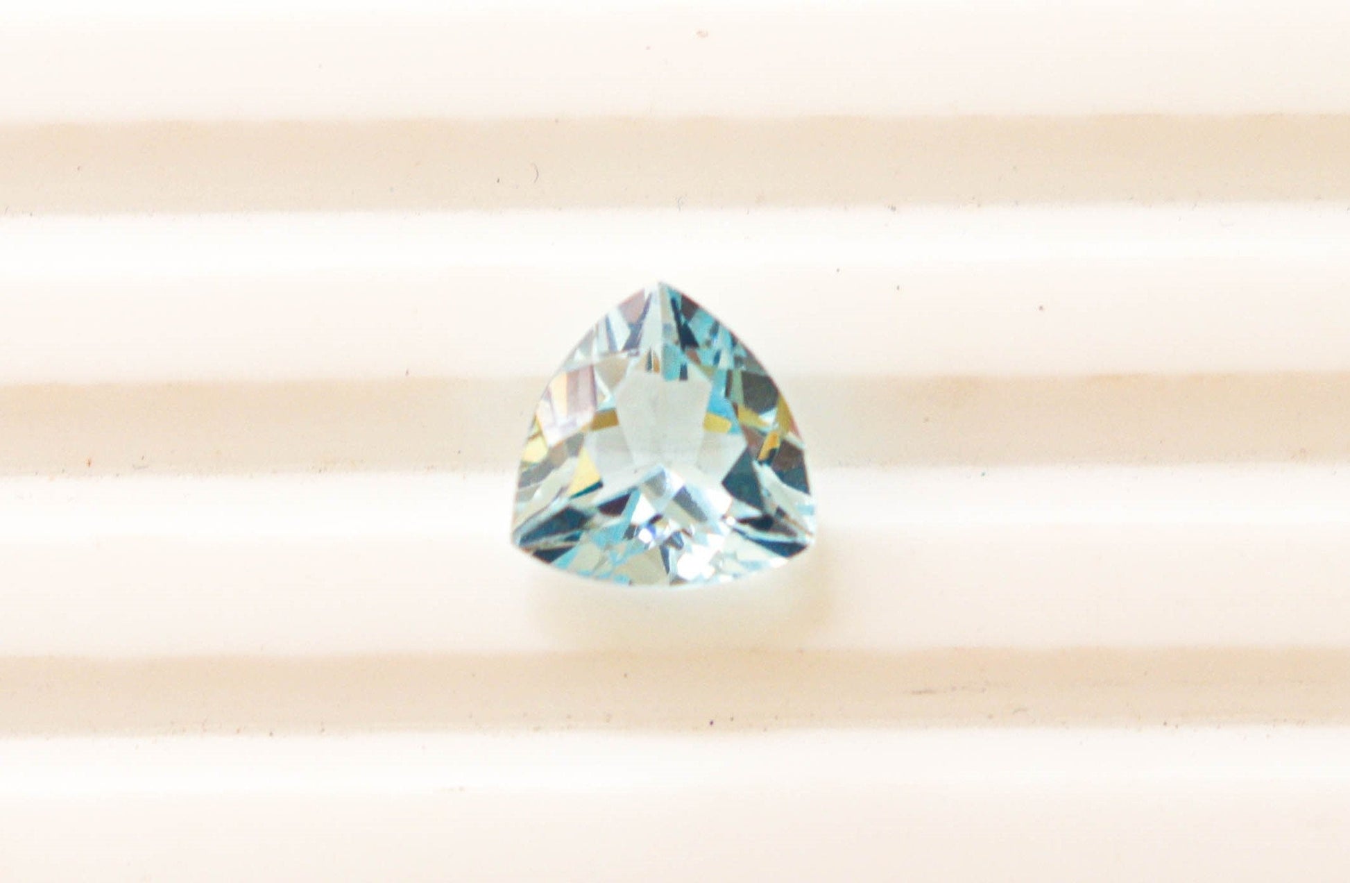 Natural Sky Blue Topaz Trillion Shape | 10x10mm | 1 Piece | November Birthstone | Natural Gemstone | Loose Stone Beadsforyourjewelry