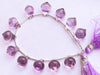 Pink Amethyst Slanted Shape Drops | 12 Pieces Beadsforyourjewelry
