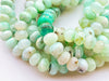 Rare! Peru Opal Faceted Rondelle Shape Beads Beadsforyourjewelry