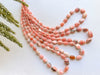 Rhodochrosite Smooth Oval Beads | 14 Inch String | Natural Gemstone | Beadsforyourjewelry Beadsforyourjewelry
