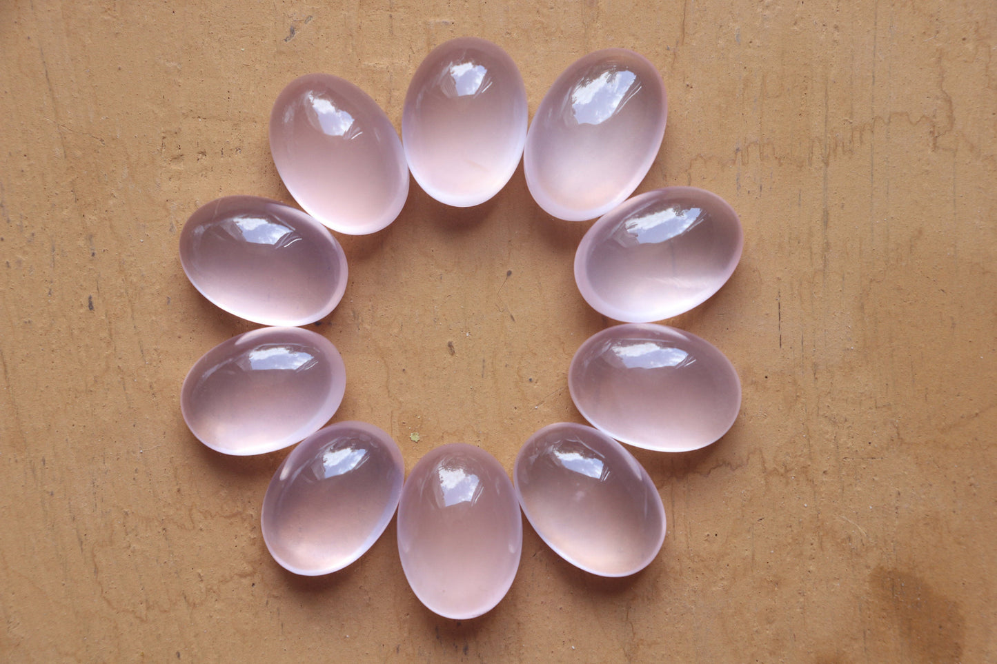 Rose Quartz Cabochon gemstone Oval Shape Hand Polished Rose Quartz Loose Gemstone,  Rose Quartz for jewelry Size 16x23 mm Beadsforyourjewelry