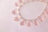 Load image into Gallery viewer, Rose Quartz Fancy Shape Drops Beadsforyourjewelry
