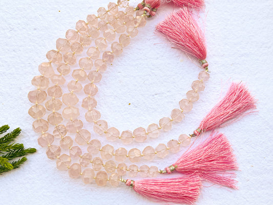 Rose Quartz Uneven Tumble Beads Beadsforyourjewelry