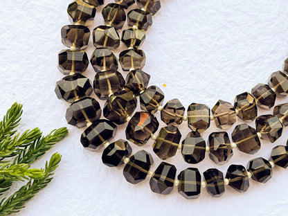 Smoky Quartz Uneven Tumble Beads Beadsforyourjewelry