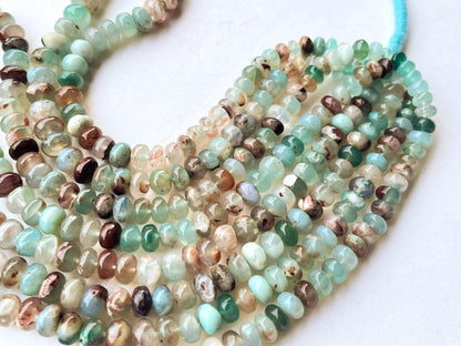 Aquaprase Smooth Rondelle Shape Beads