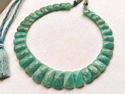 Natural Amazonite Bib Necklace, Cleopatra Egyptian Necklace, Amazonite Choker Handmade Necklace, Amazonite Necklace
