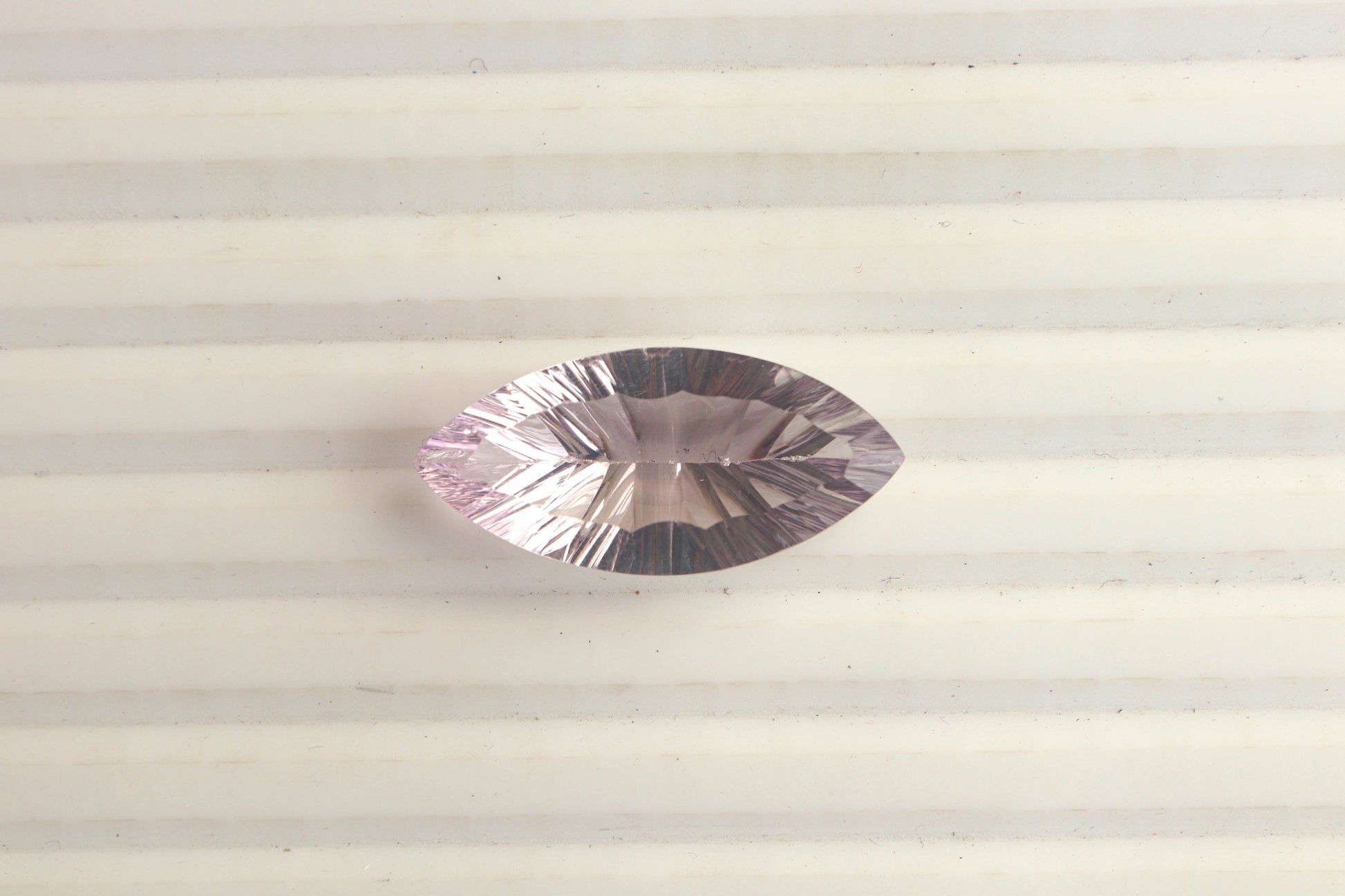 Pink Amethyst Marquise Concave Cut Gemstone | 15x30mm | Natural Pink Color Amethyst Loose Gemstone Jewelry - Beadsforyourjewelry