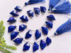 Natural Lapis Lazuli Spindle shape Faceted beads - Beadsforyourjewelry