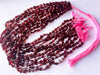 Rhodolite Garnet Triangle Shape Beads - Beadsforyourjewelry