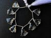 Natural Crystal Christmas Tree Shape faceted Briolette Beads