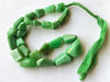 Natural Chrysoprase Faceted Tumble Shape Beads, Chrysoprase Beads for Jewelry making, 16 Inch