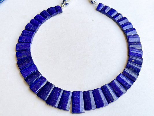 Natural Lapis Lazuli Bib Necklace, Cleopatra Egyptian Necklace, Fancy Beach Jewelry,  Lapis Lazuli Choker Handmade Necklace